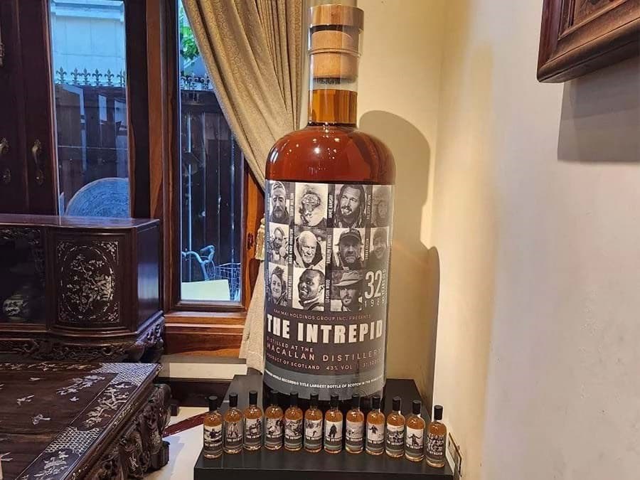 The Interpid Macallan 32 năm tuổi chính thức đạt thêm kỷ lục Chai Whisky giá trị nhất thế giới