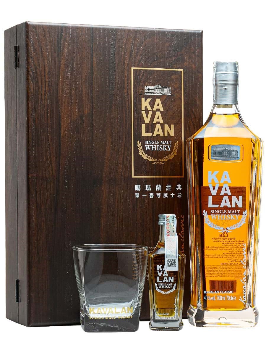 Kavalan Classic Single Malt Whisky - Set hộp quà Tết Ất Tỵ 2025