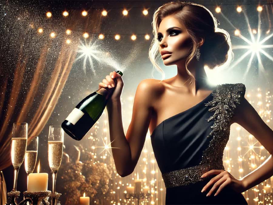 Tại sao Champagne lại được khui mừng năm mới Tại sao Champagne lại được khui mừng năm mới