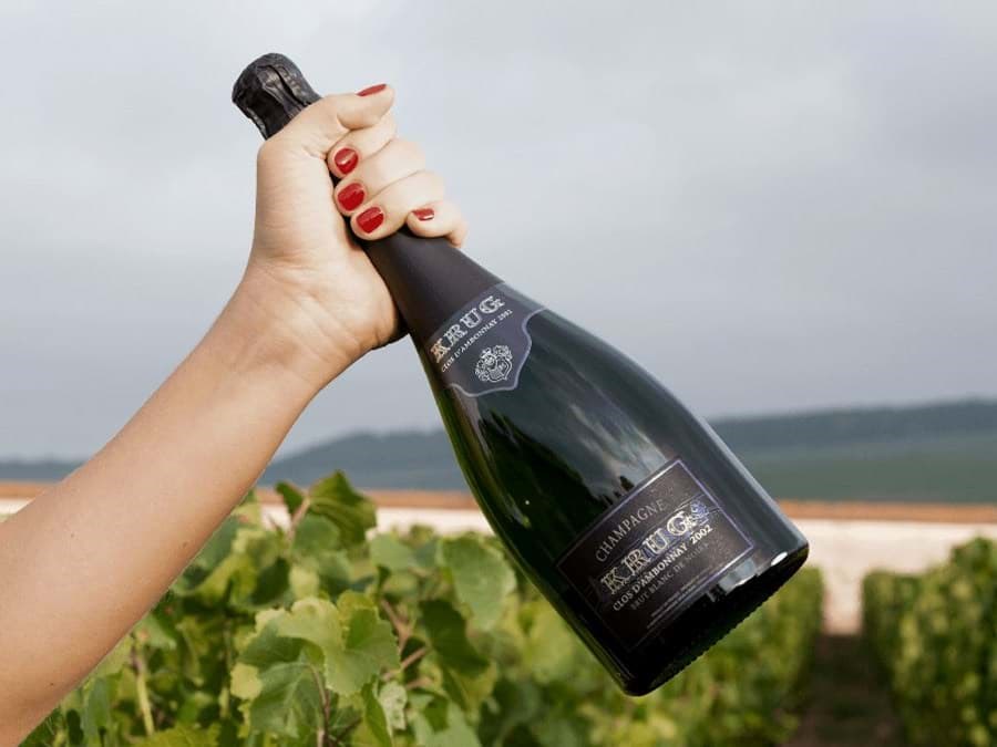 Champagne Krug Clos d'Ambonnay Blanc de Noirs Brut