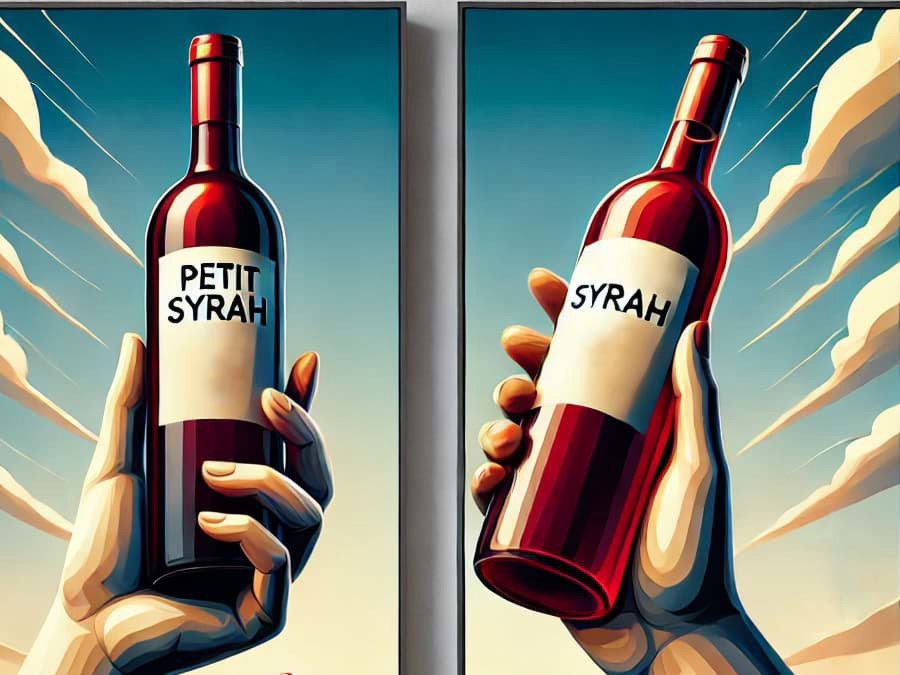 Sự khác nhau giữa Syrah và Petit Syrah Sự khác nhau giữa Syrah và Petit Syrah