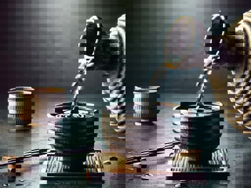 Phục vụ rượu Sake 