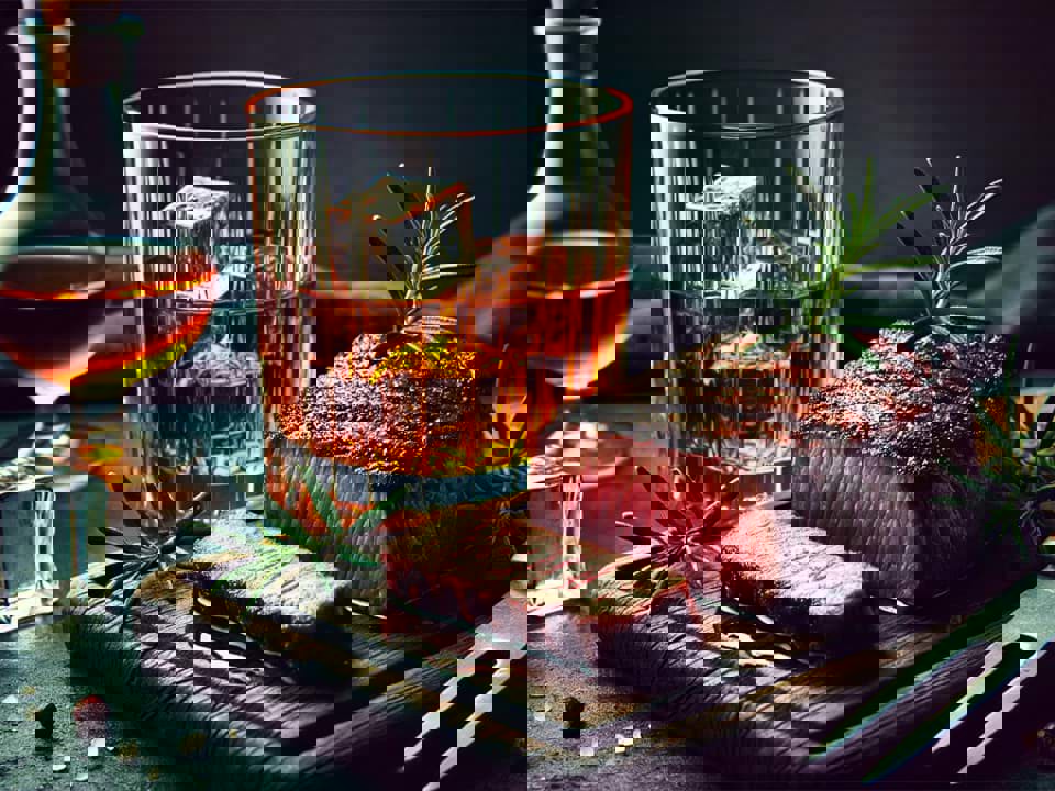 Kết hợp rượu Whisky với Steak 