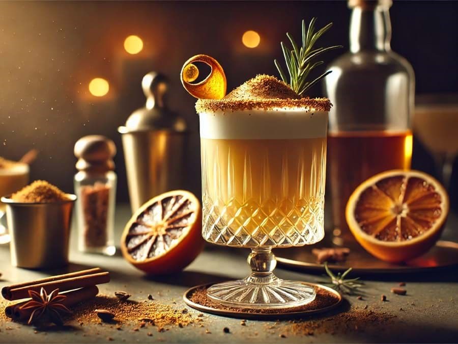 Công thức pha chế ly Cocktail Dunyvaig Flip Công thức pha chế ly Cocktail Dunyvaig Flip