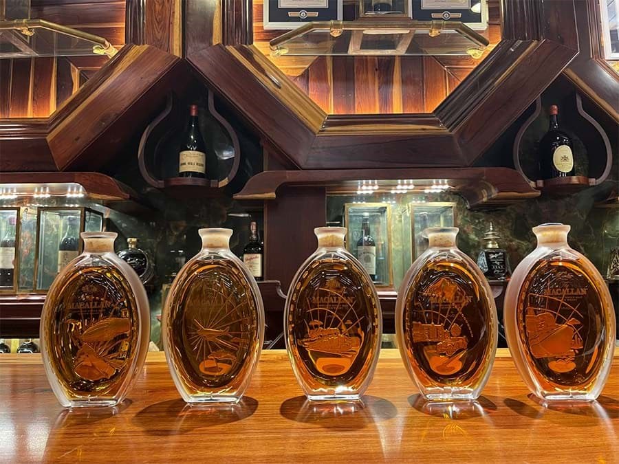 Bộ sưu tập Macallan Golden Age of Travel