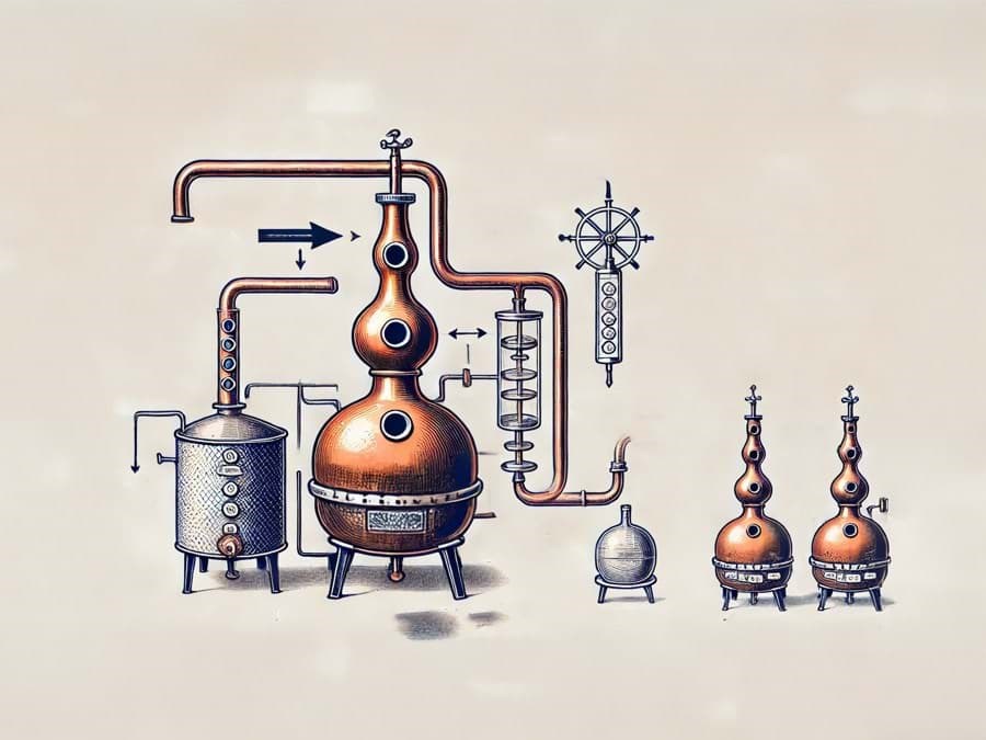 Sự khác nhau giữa chưng cất kép/Double distillation và chưng cất ba lần/Triple distillation