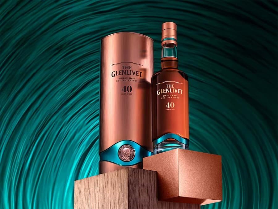 Glenlivet 40 năm được phát hành 