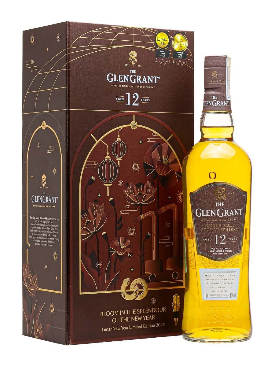 Glen Grant 12 hop qua tet 2025