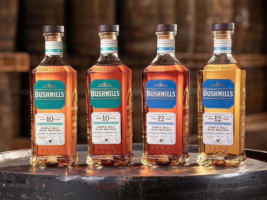 Bushmills Private Reserve Collection được phát hành Bushmills Private Reserve Collection được phát hành