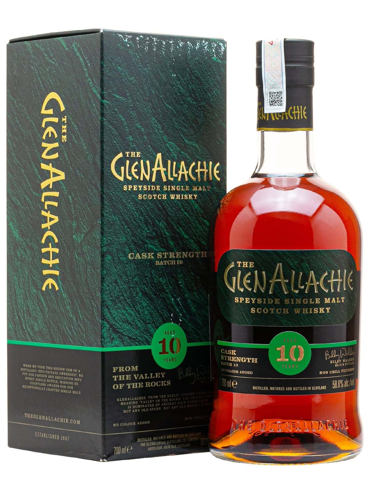 GlenAllachie 10 Year old - Cask Strength - Batch 10