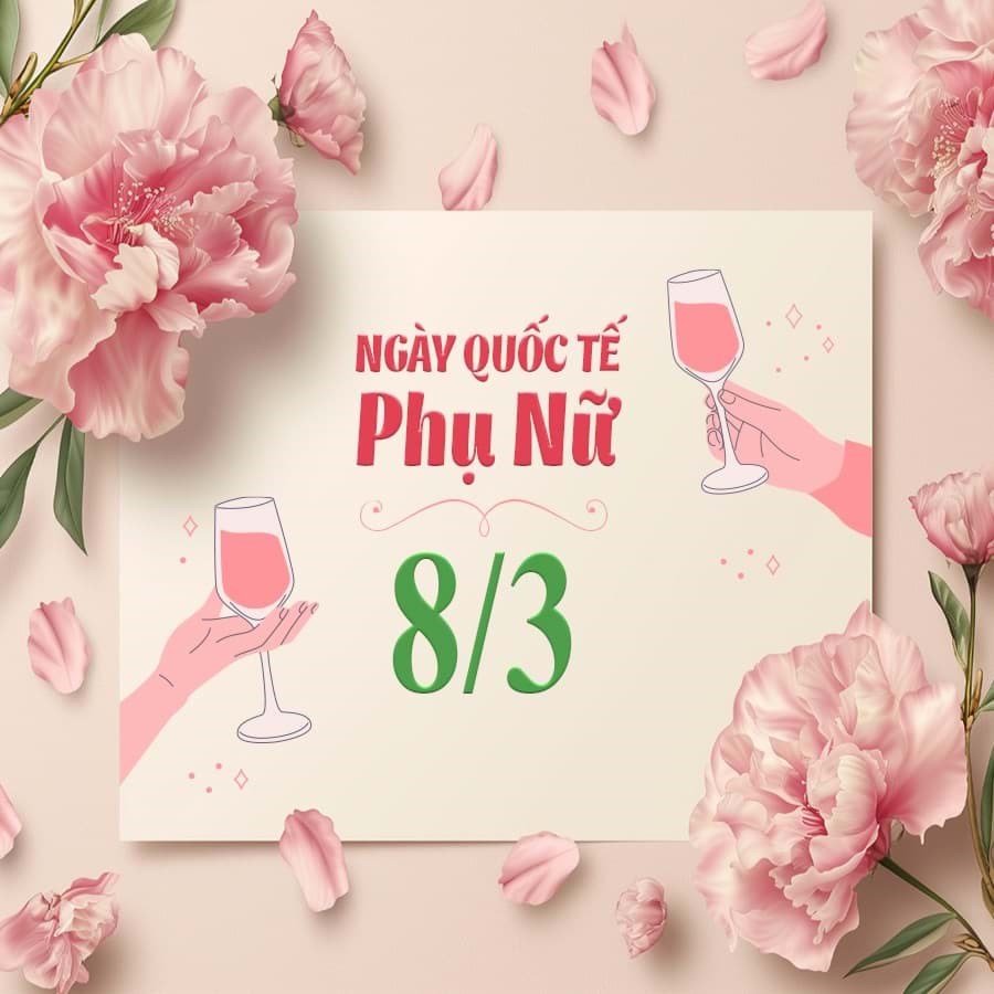Quoc te phu nu 8-3 chon ruou gi