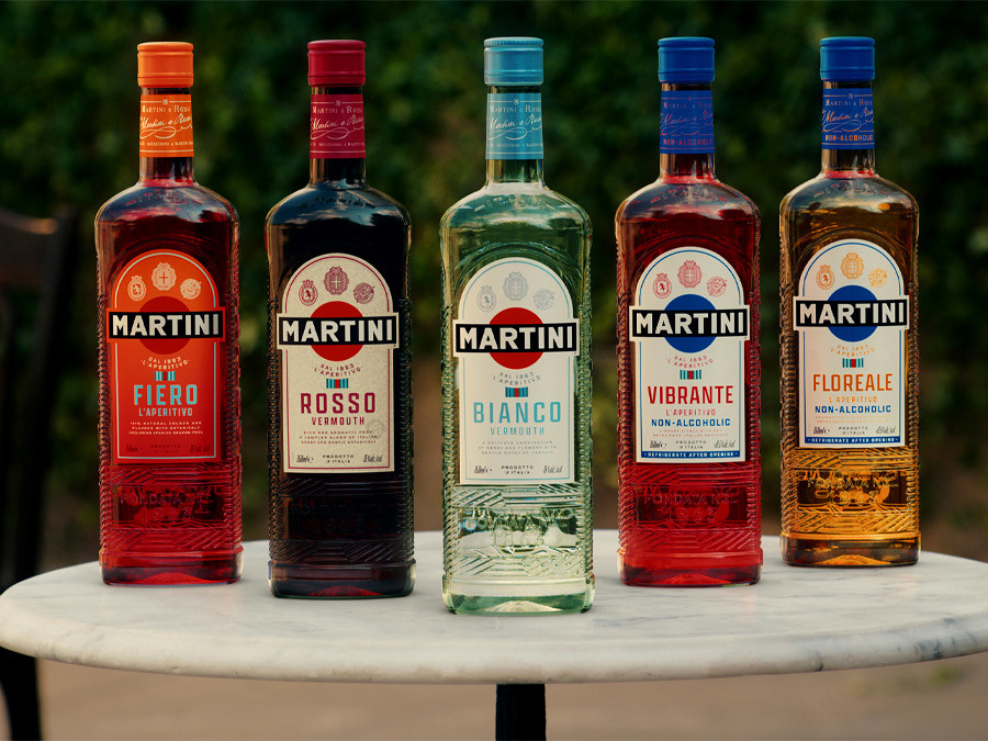 Diện mạo mới của dòng rượu Martini Diện mạo mới của dòng rượu Martini