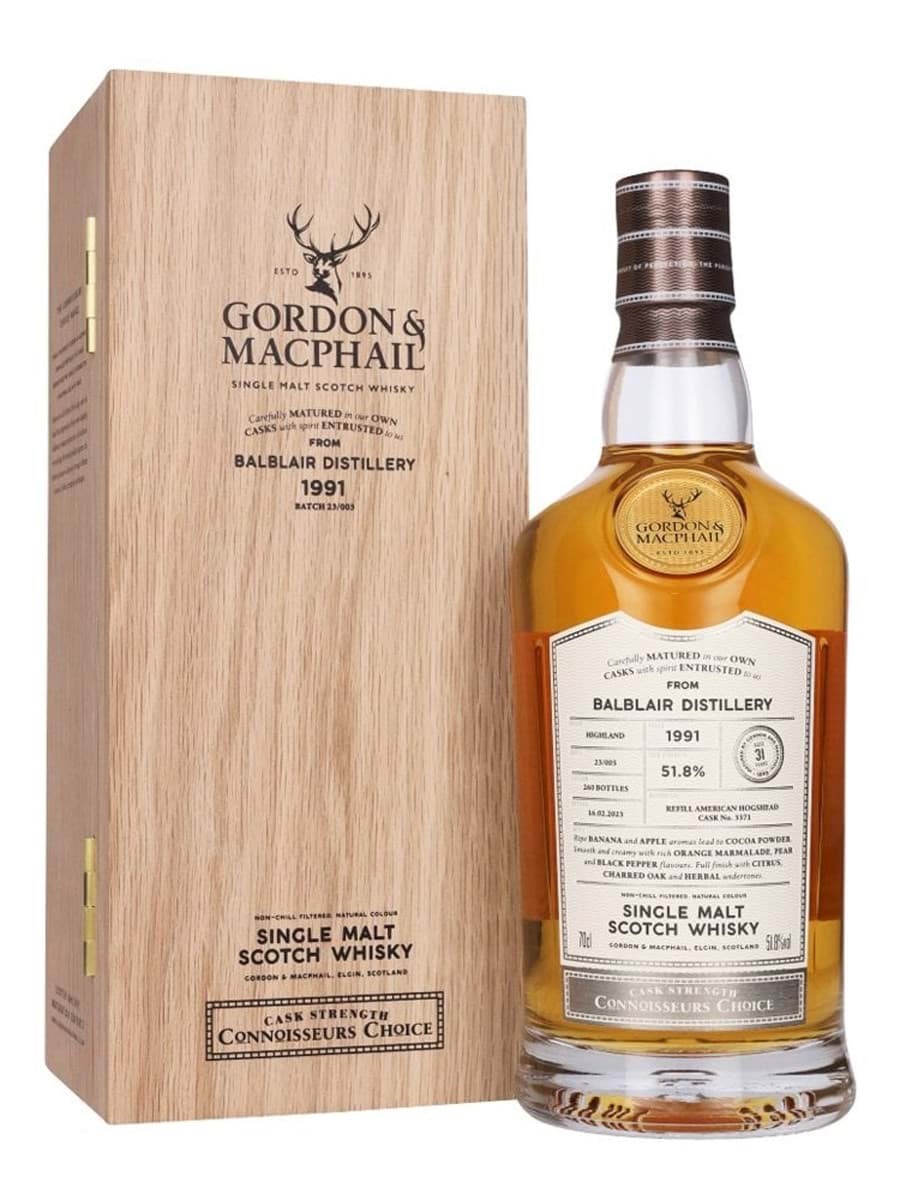 Balblair 1991 - 2023, 31 Year old Gordon & MacPhail