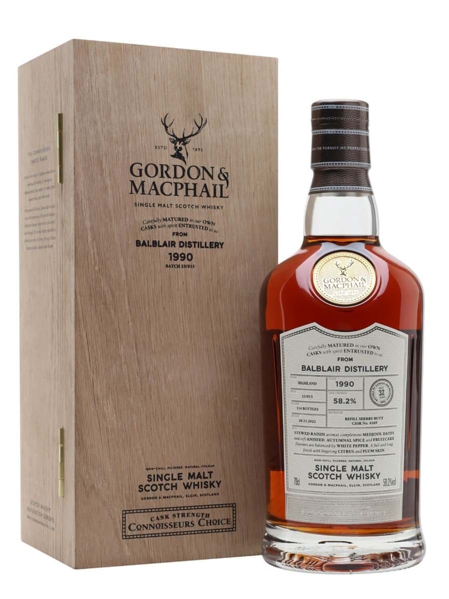 Balblair 1990 - 2022, 32 Year old Gordon & MacPhail