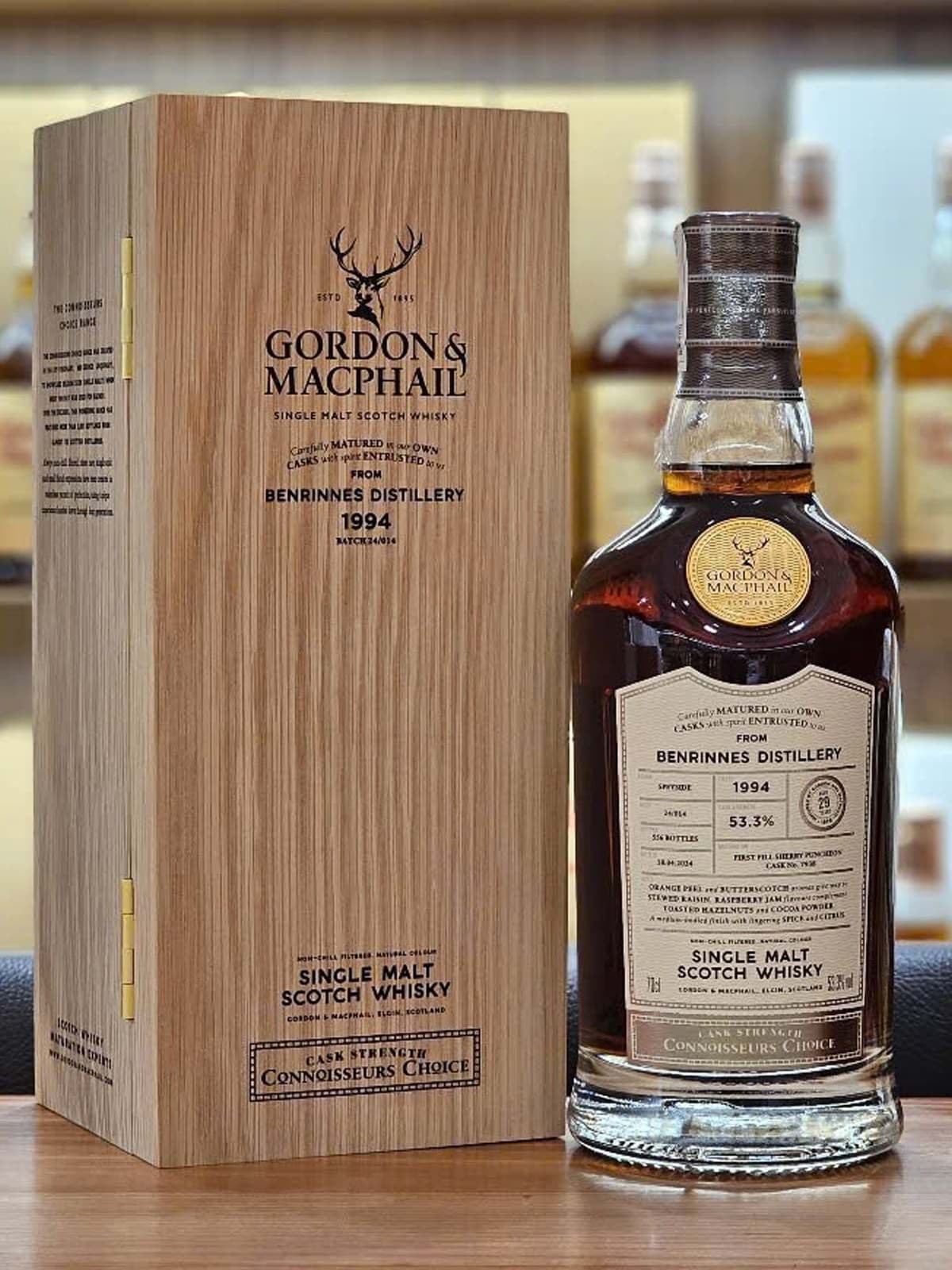 Benrinnes 1994 - 2024, 29 Year old Gordon & MacPhail