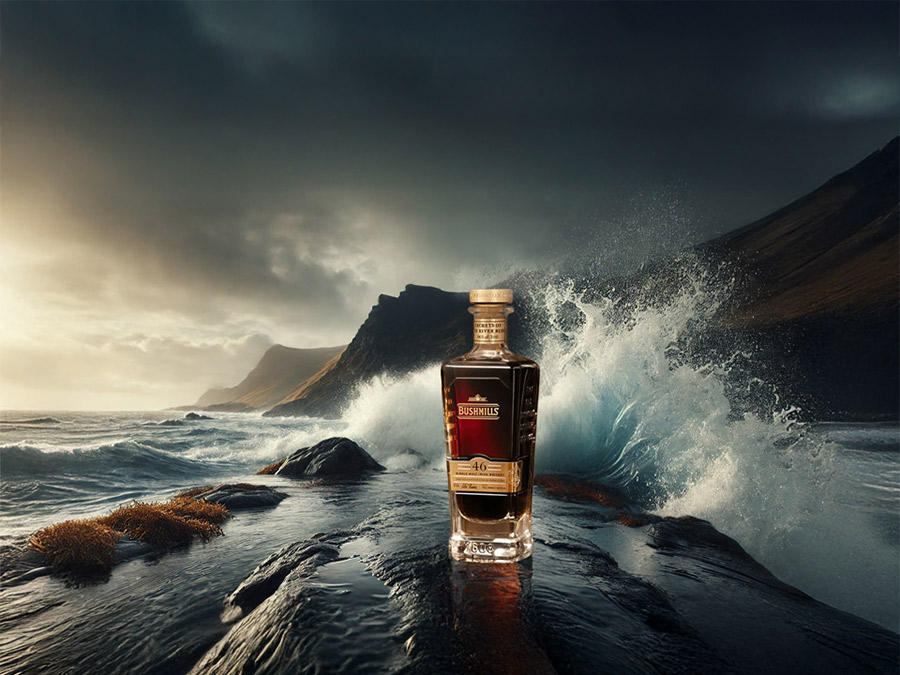 Bushmills 46 Year Old Secrets of the River Bush được phát hành 