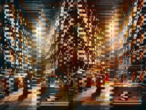 Sự khác nhau giữa việc ủ rượu trong thùng gỗ sồi và trong chai? 