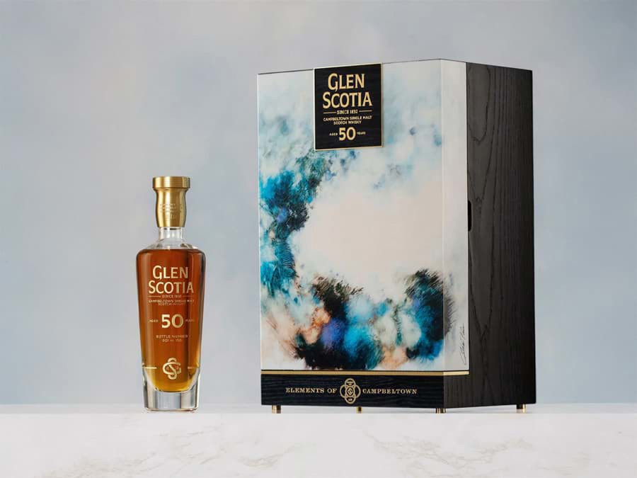 Glen Scotia 50 năm được phát hành Glen Scotia 50 năm được phát hành