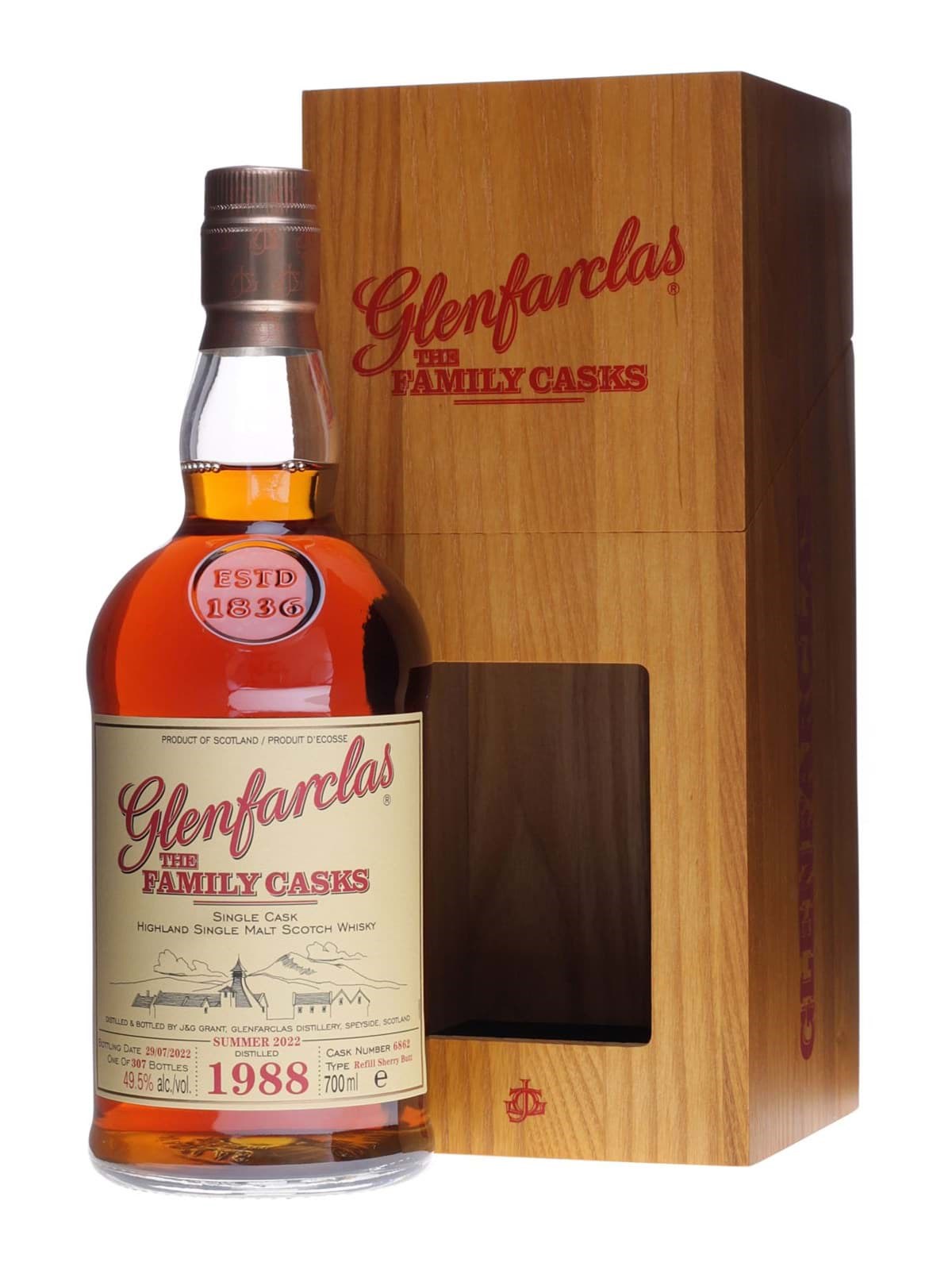 Glenfarclas The Family Casks 1988 - Cask 6862