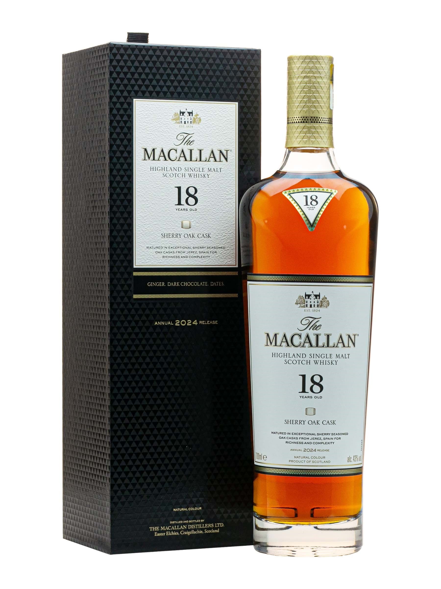 Macallan 18 Sherry Oak 2024