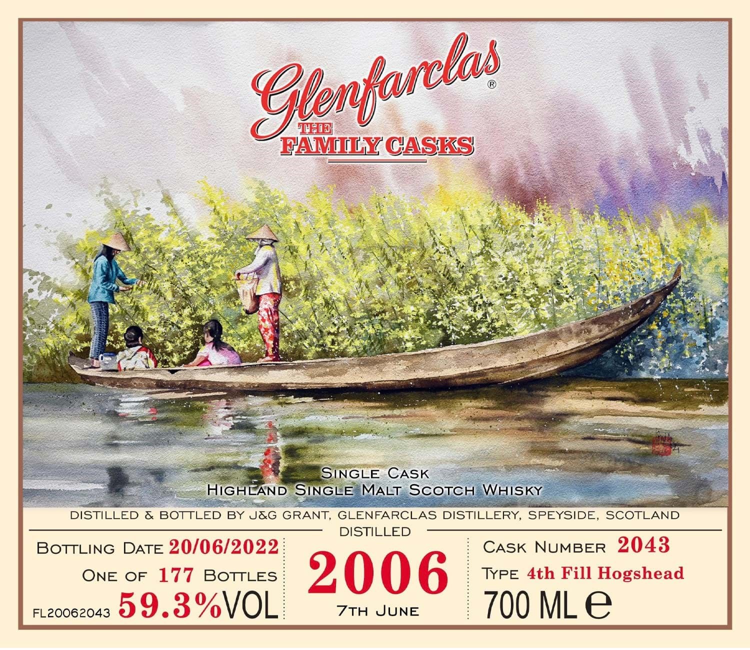 Glenfarclas 2006 Viet’Life Collection