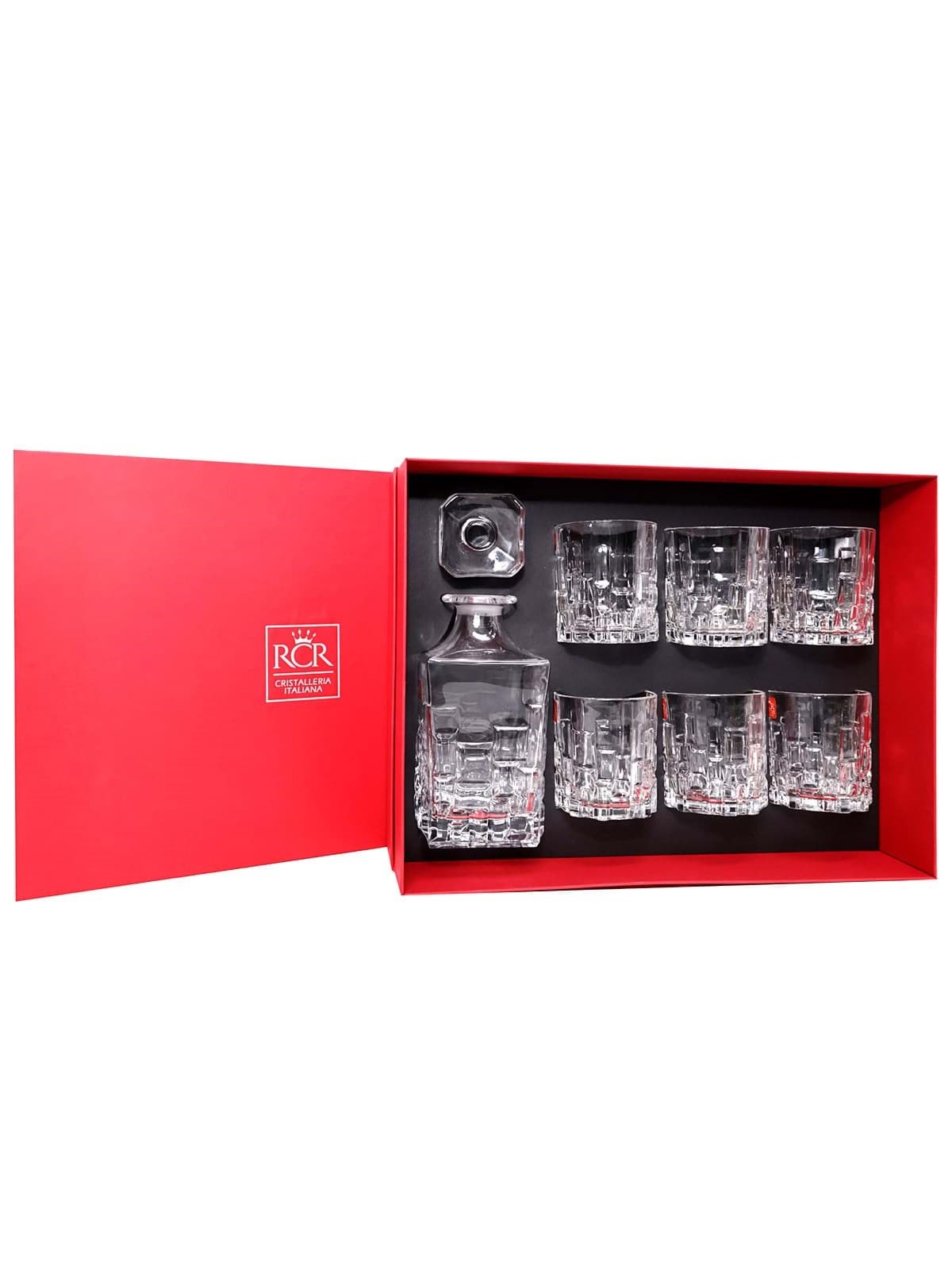 Bộ quà tặng RCR Ricco - Bình Etna 810ml và 6 ly Dof 330ml