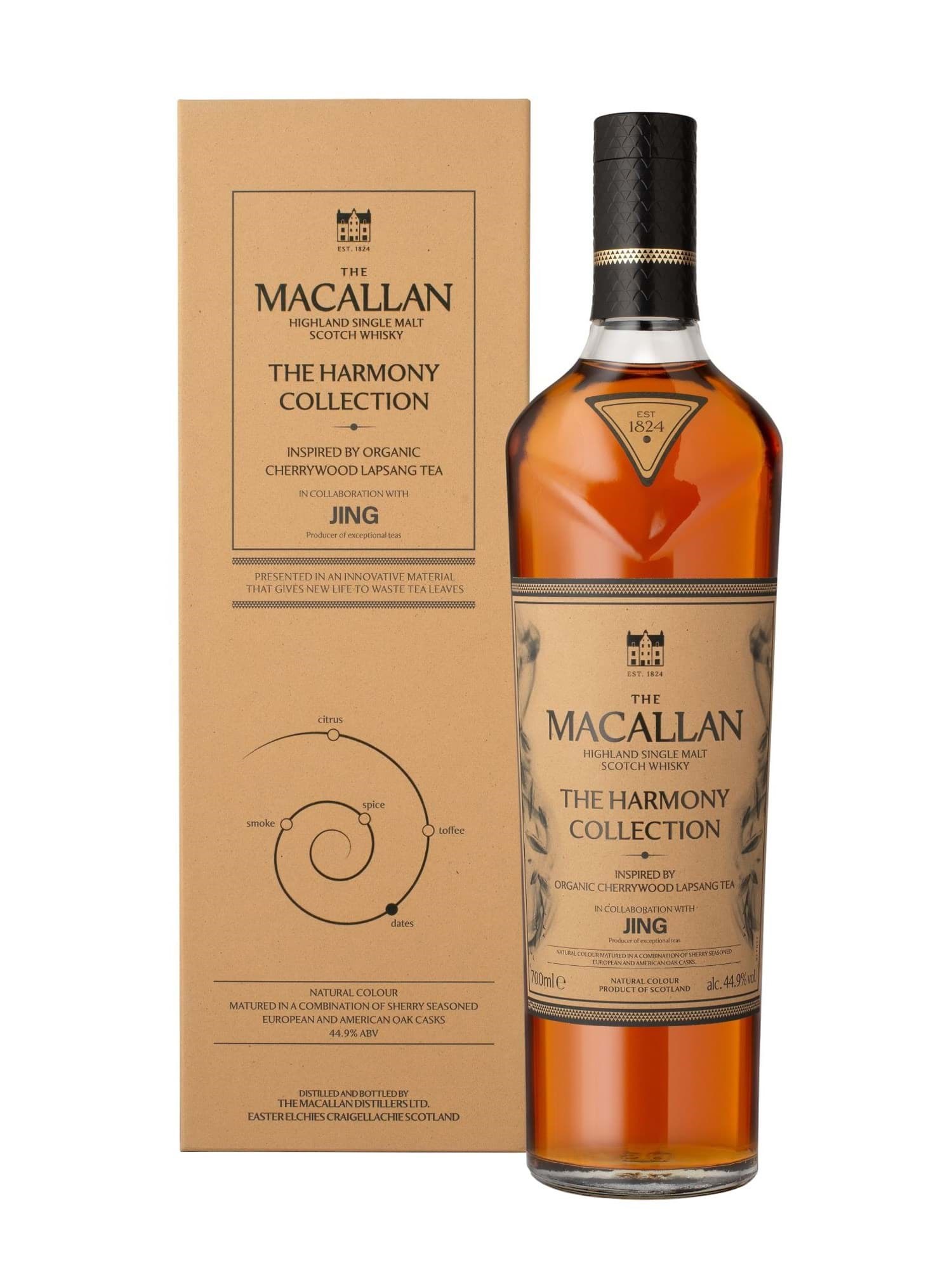 Macallan The Harmony Collection Inspired By Organic Cherrywood Lapsang Tea