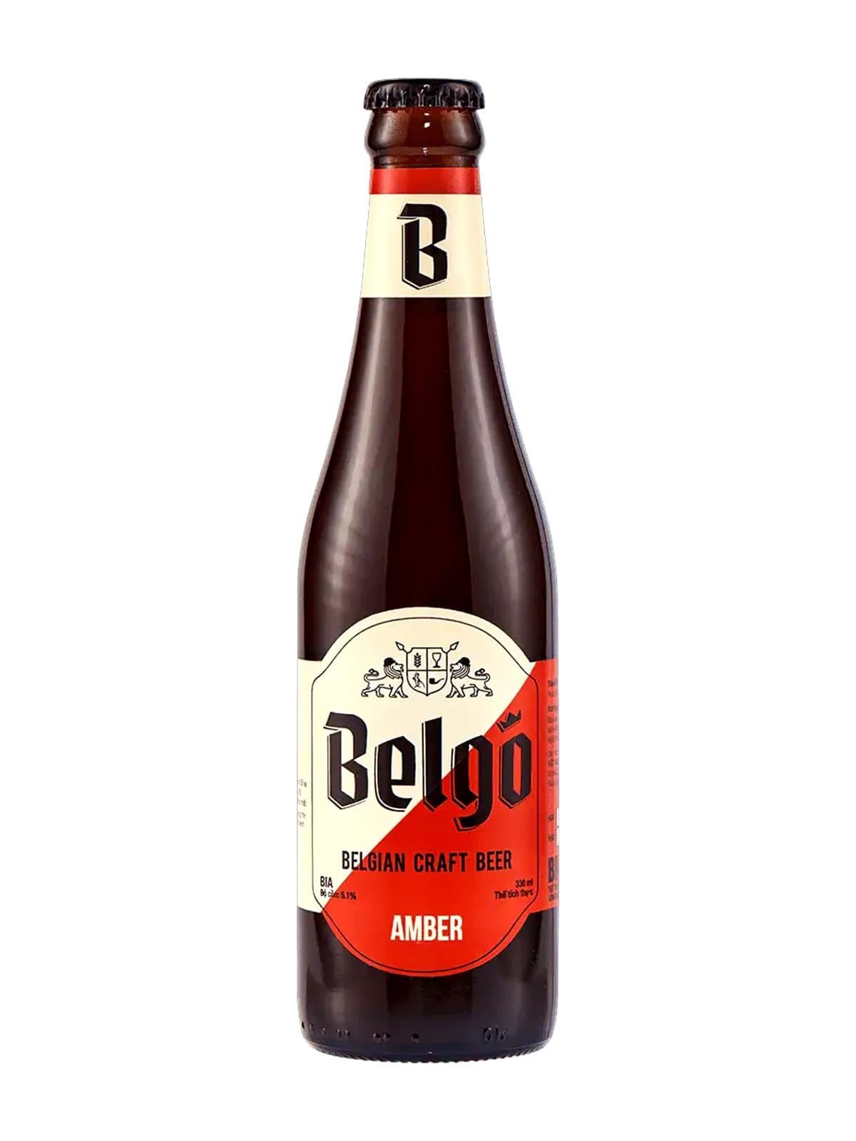Bia Belgo Amber 