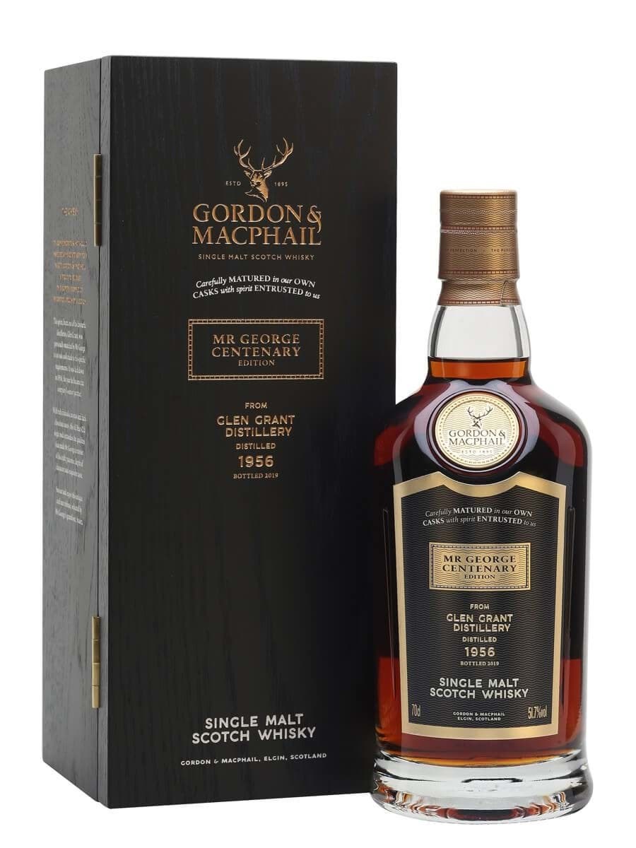 Glen Grant 1956 - 62 year, Bot.2019 G&M Mr George Centenary