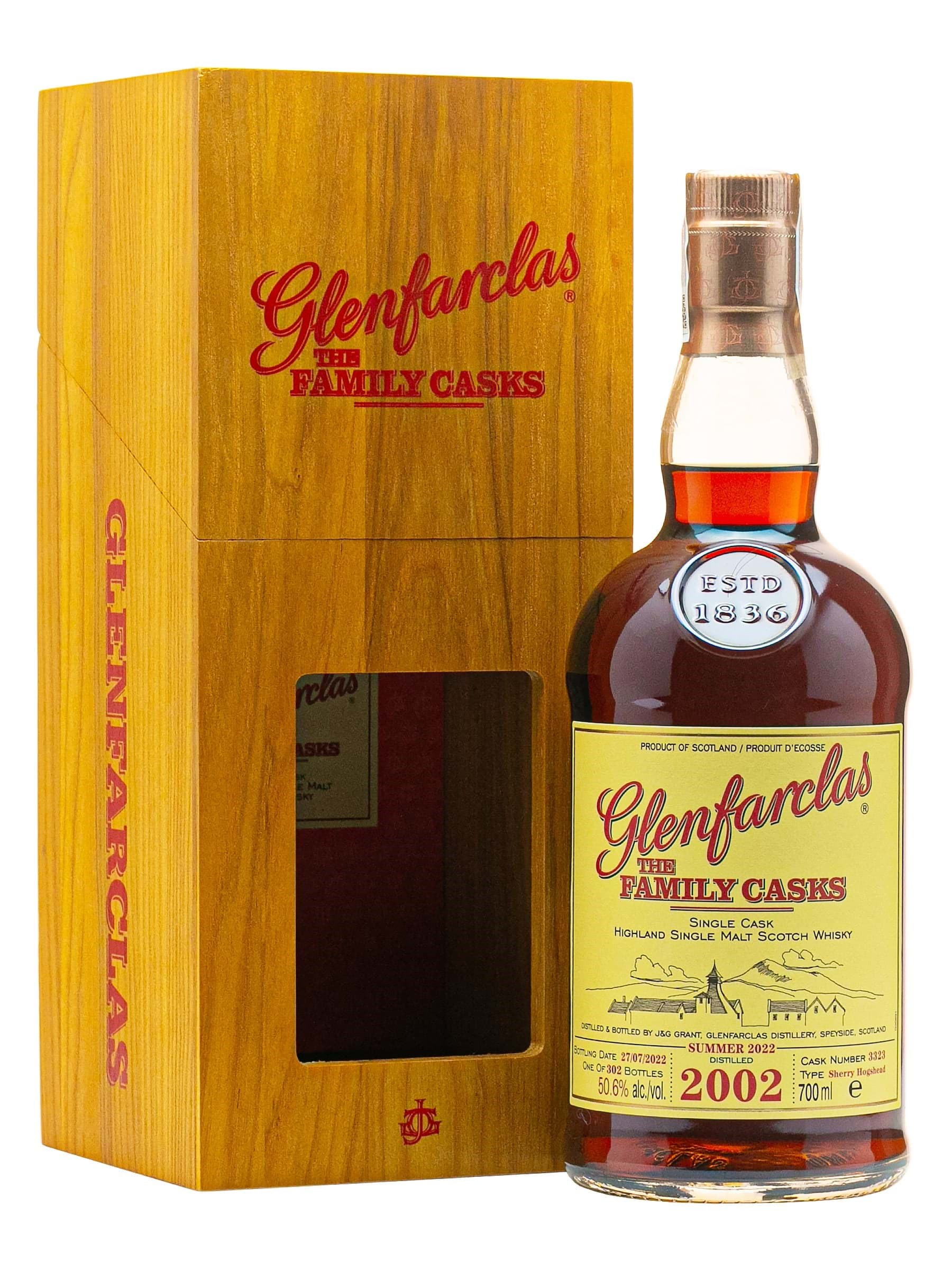 Glenfarclas 2002 Cask 3323 Family cask