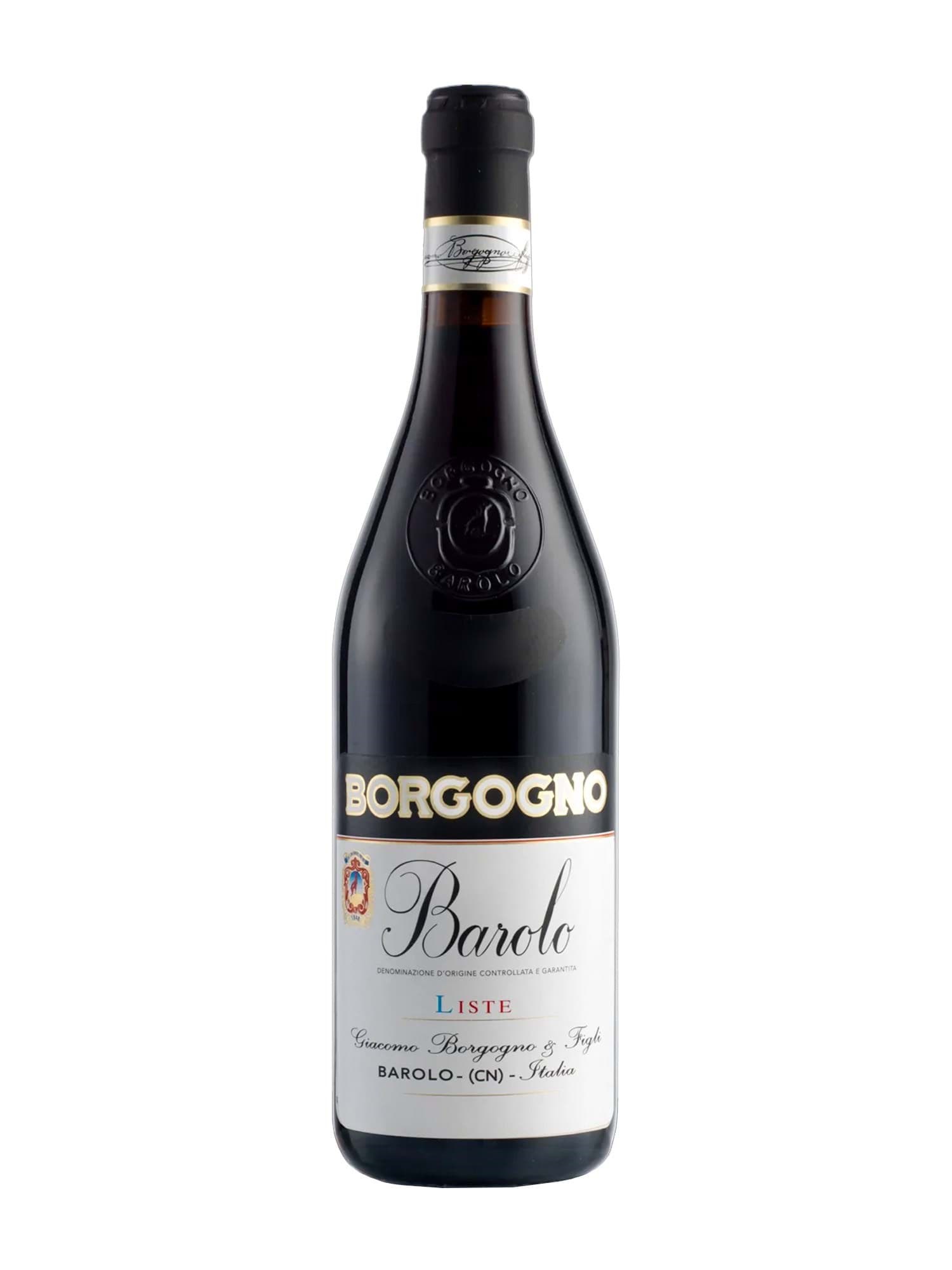 Giacomo Borgogno & Figli Barolo Liste 