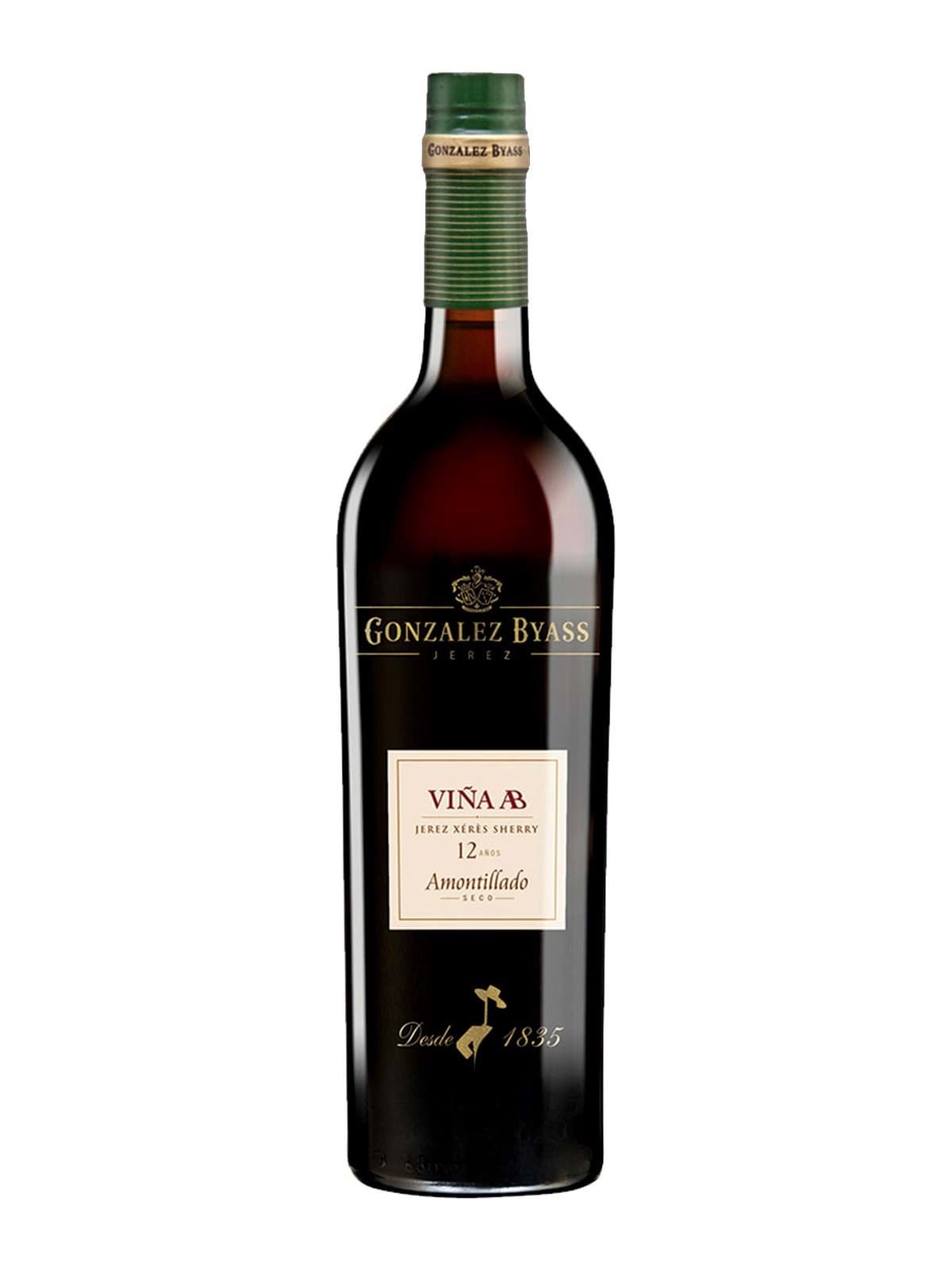 Gonzalez Byass Vina AB Amontillado Sherry - 12 năm