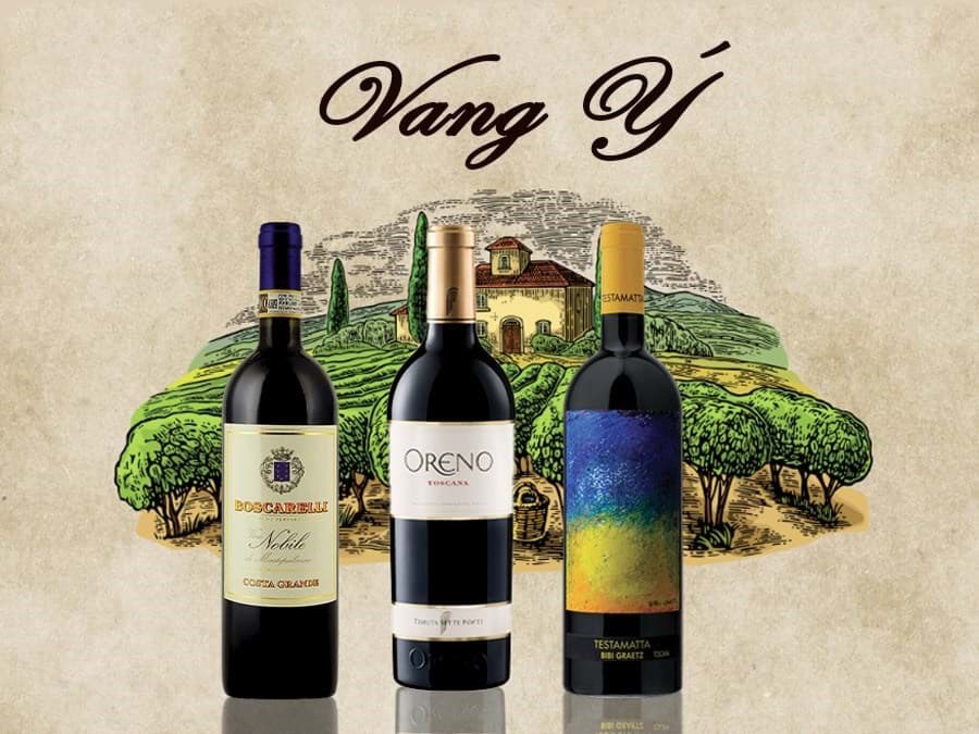 Top 9 loại rượu vang Ý 2025 