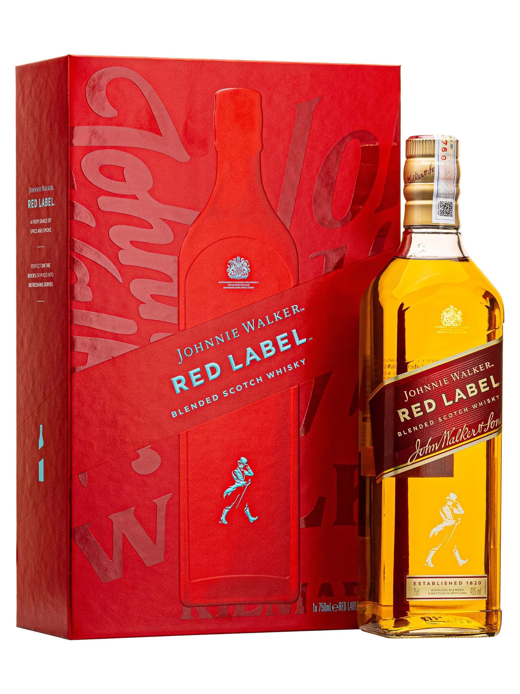 Johnnie Walker Red Hop qua Tet 2026 Binh Ngo