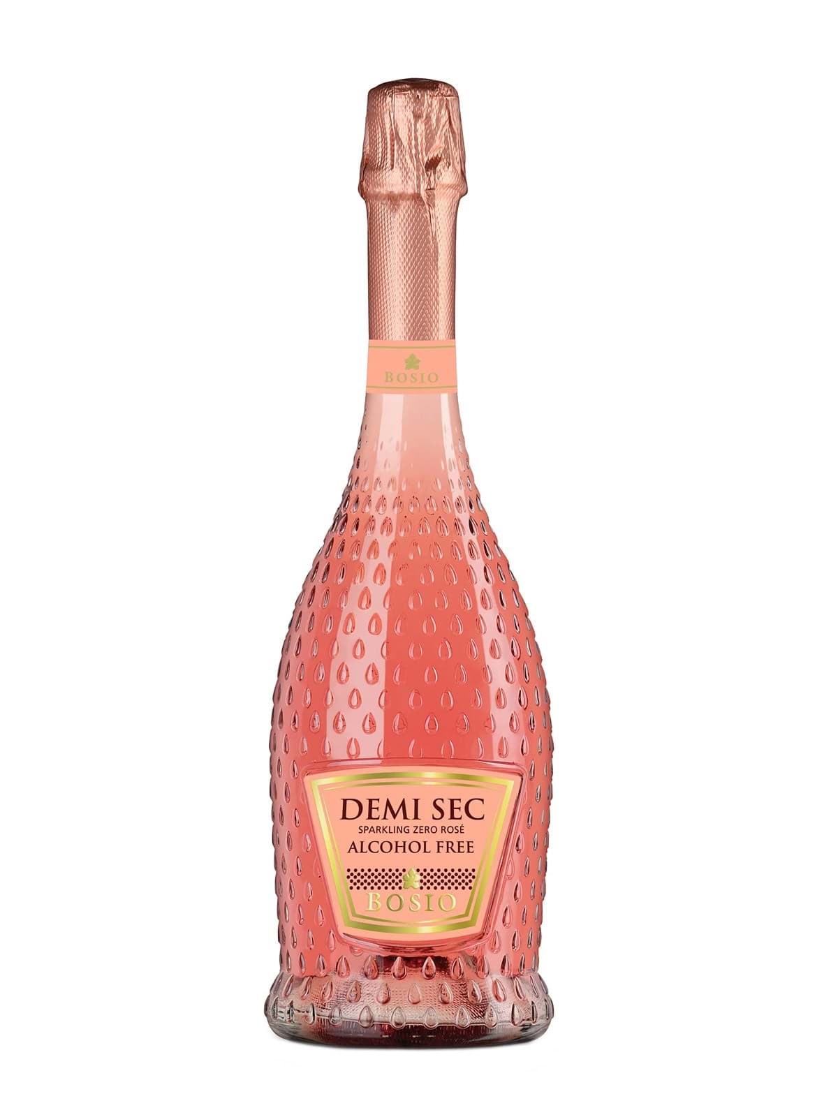 Sparkling Bosio Zero Demi-Sec Rose