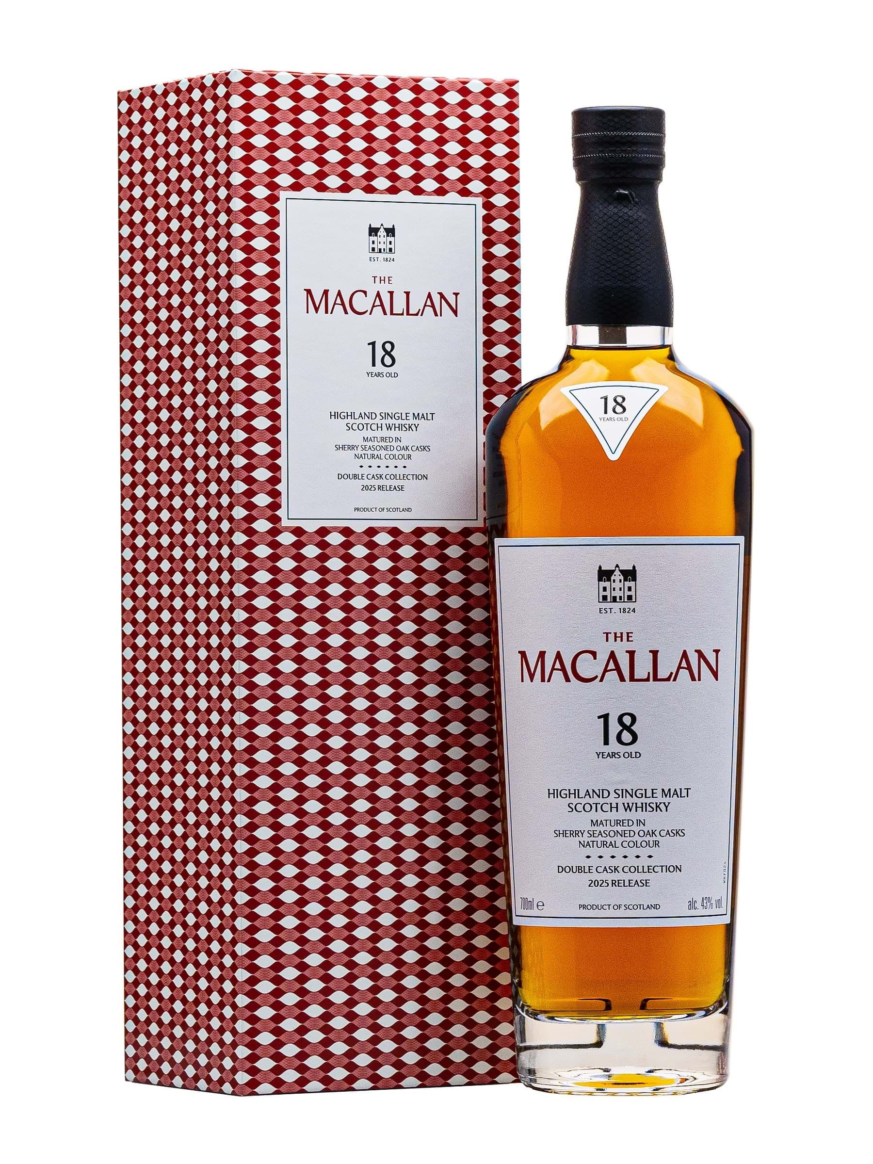 Macallan 18 Year old Double Cask 2025 Editio