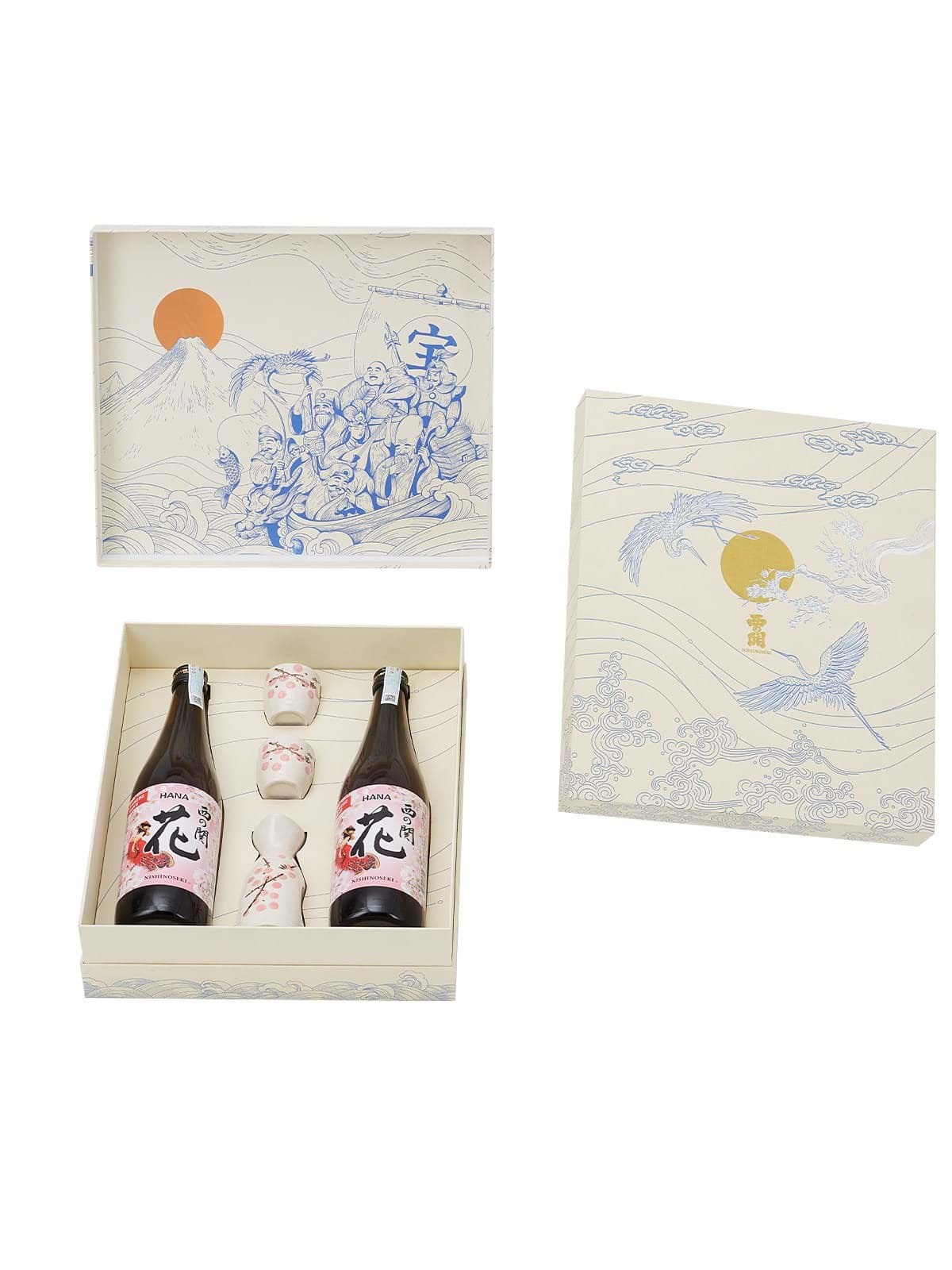  Sake Nishino Seki Hana - Hộp quà tết 2026