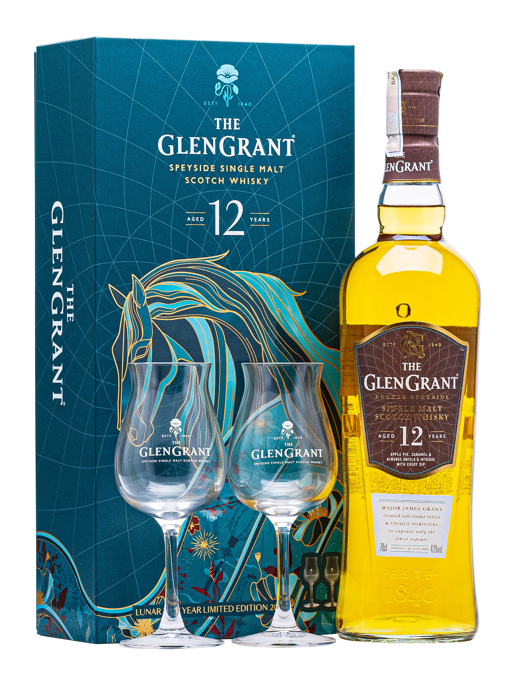 Glen Grant 12 Hop qua tet Binh ngo 2026