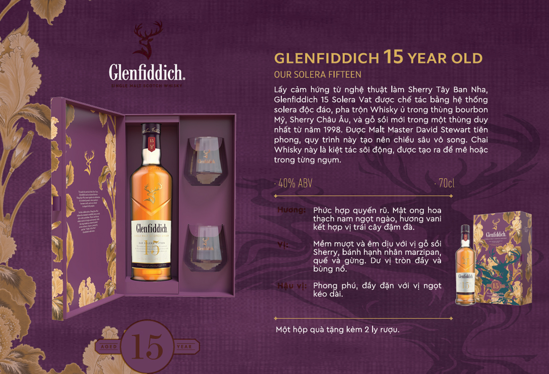 Glenfiddich 15 tet 2026