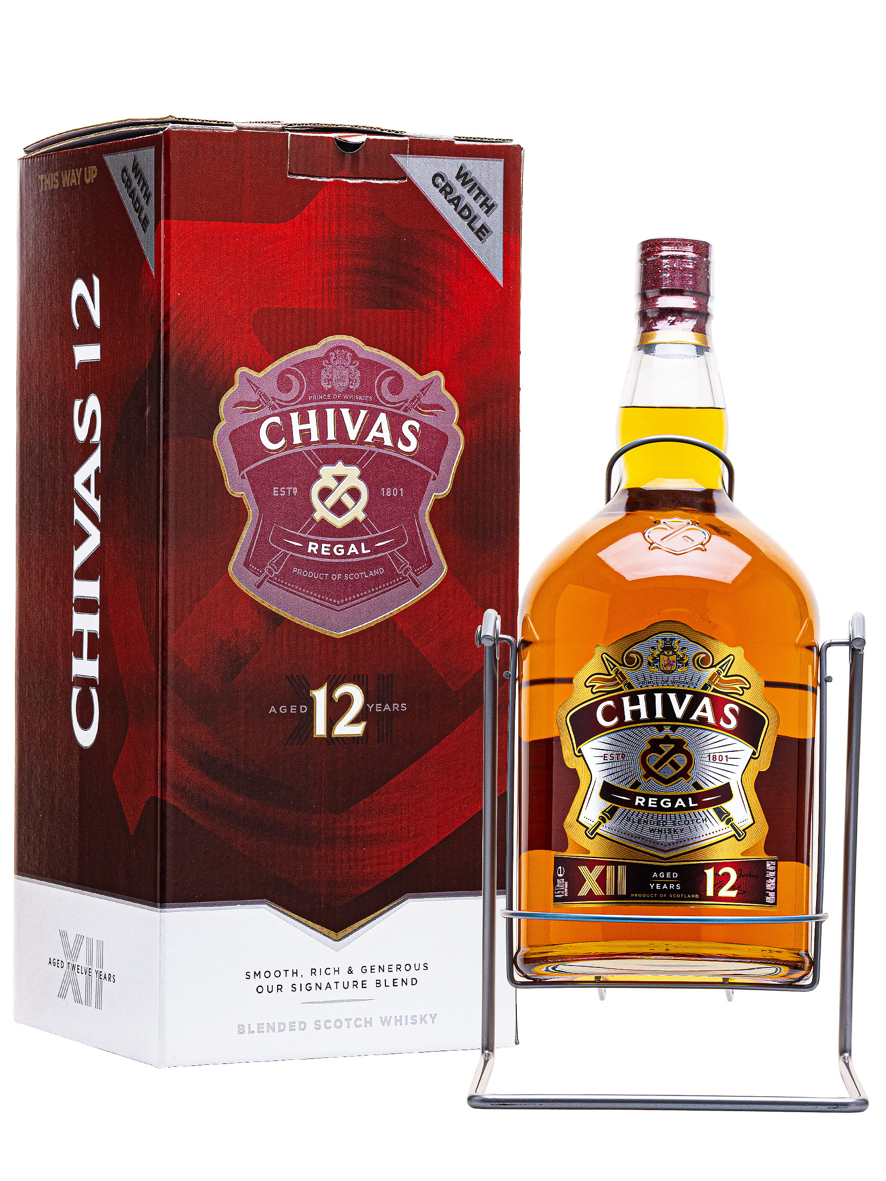 Chivas 12 4.5L 4500ml 4.5 lit