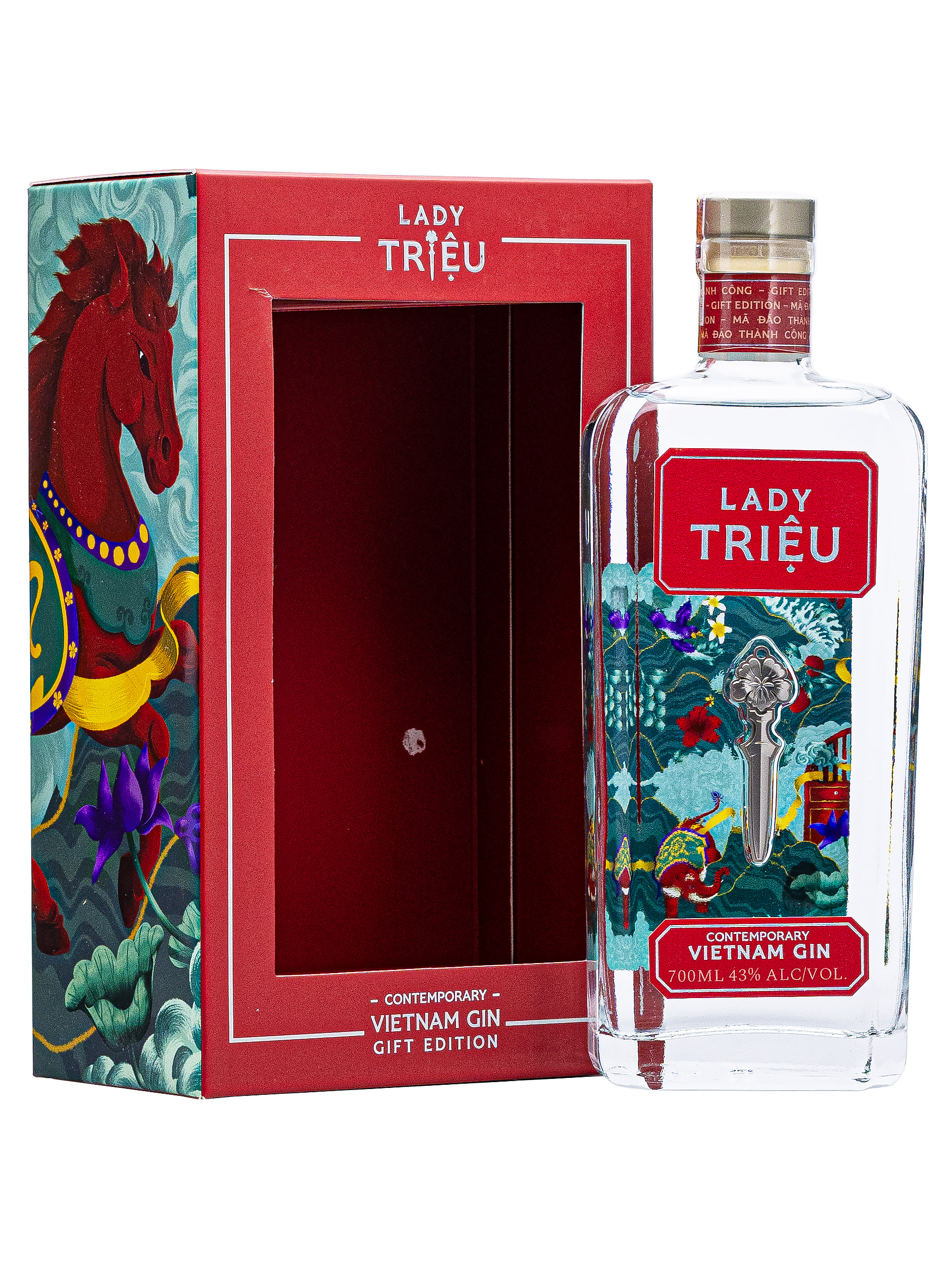 Lady Trieu hop qua tet Binh Ngo 2026