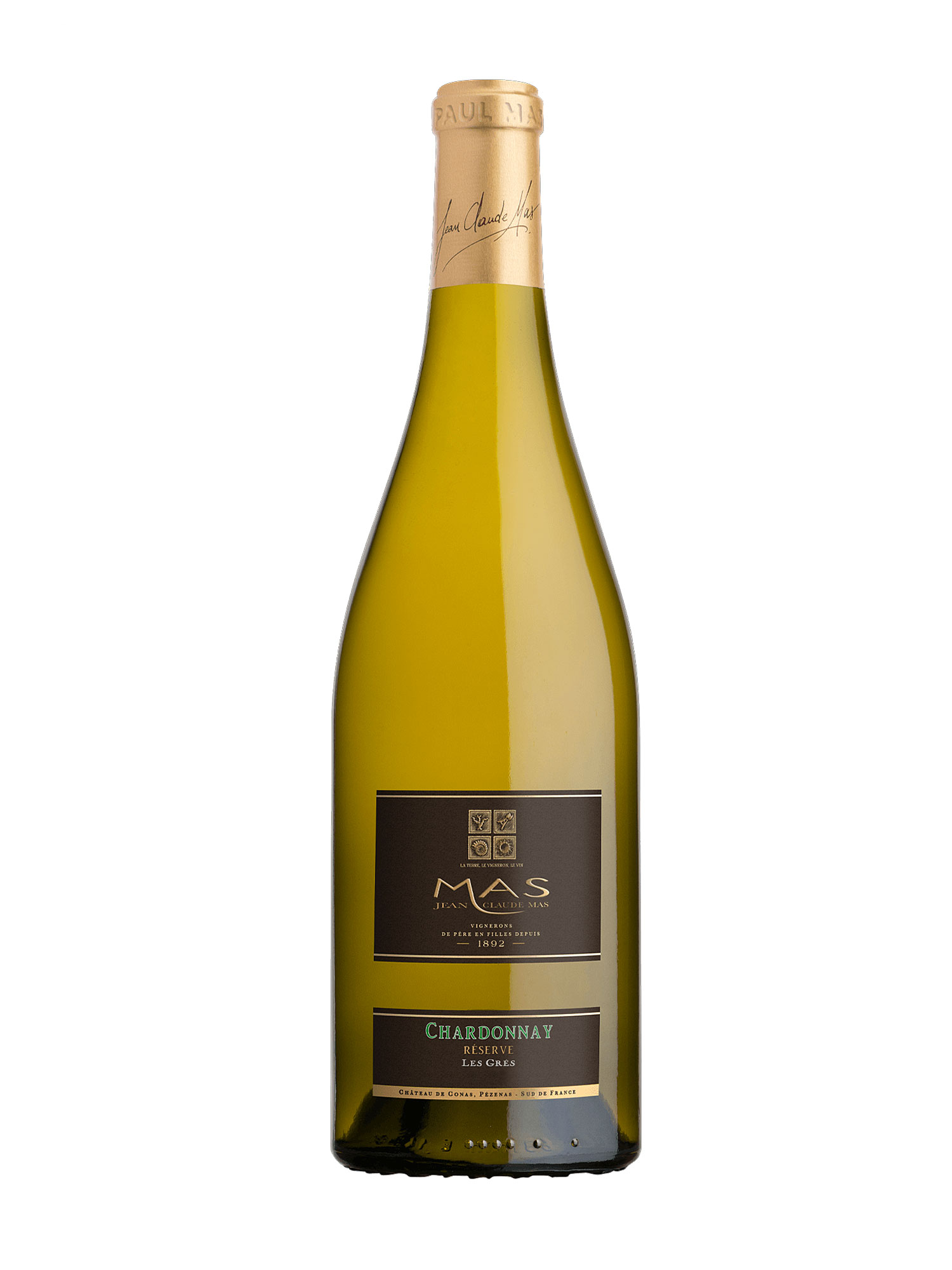 Jean Claude Mas Chardonnay Reserve Les Gres