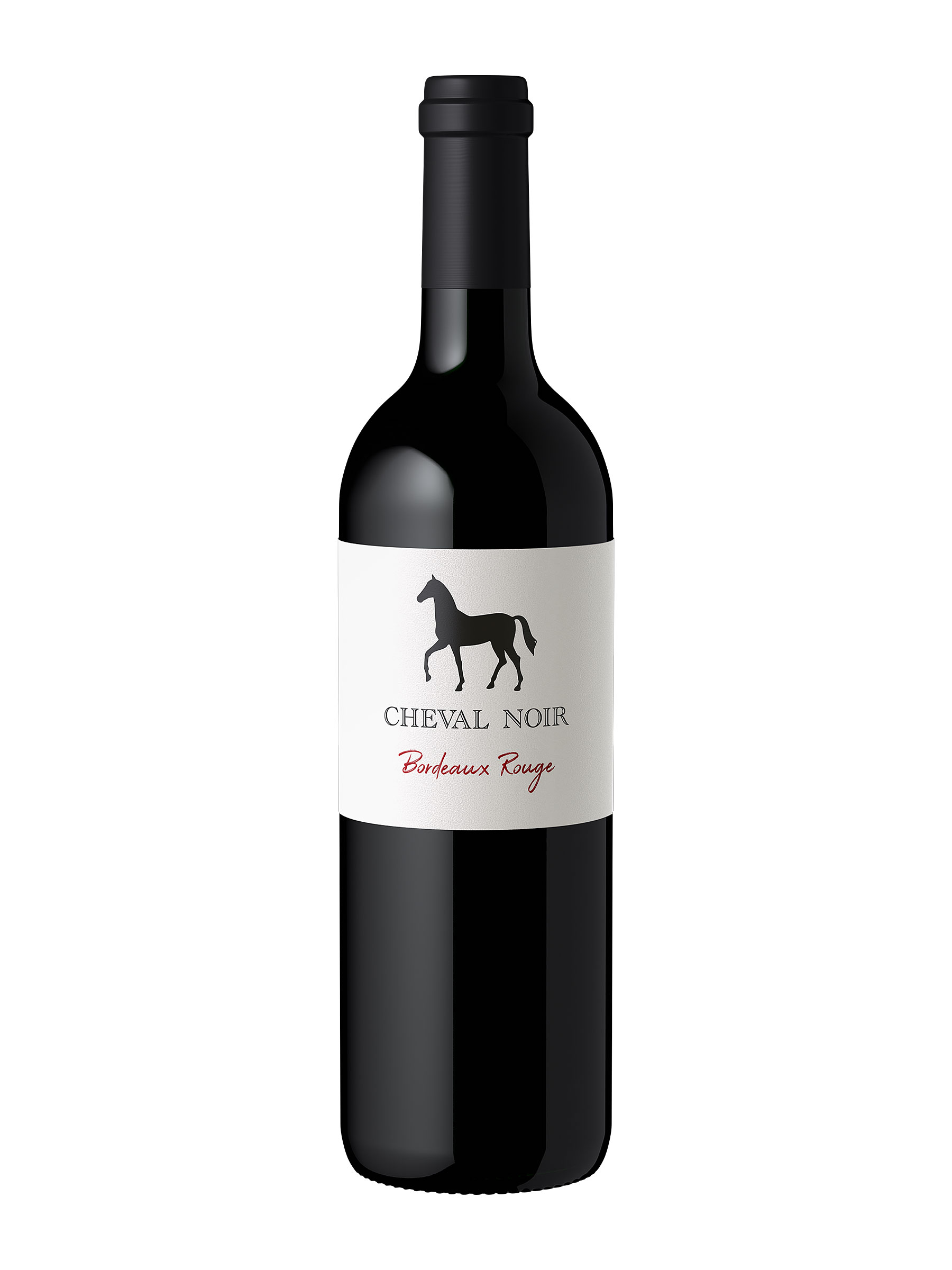 Cheval Noir Bordeaux Rouge