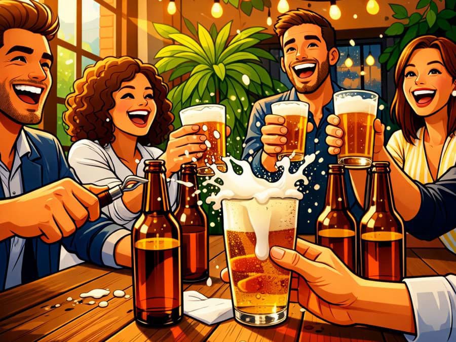 Bọt bia hình thành như thế nào? Bọt bia hình thành như thế nào?