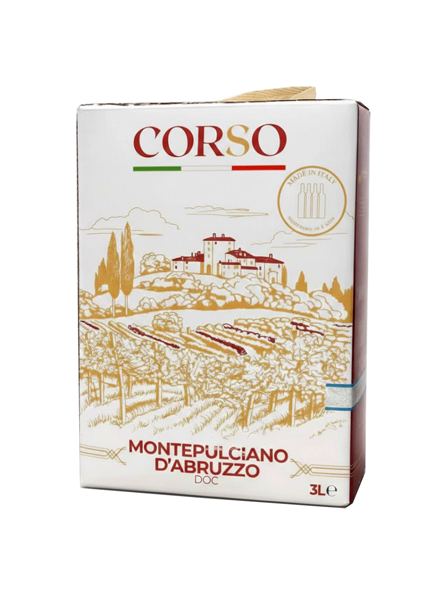 Vang bịch Corso Montepulciano DAbruzzo 