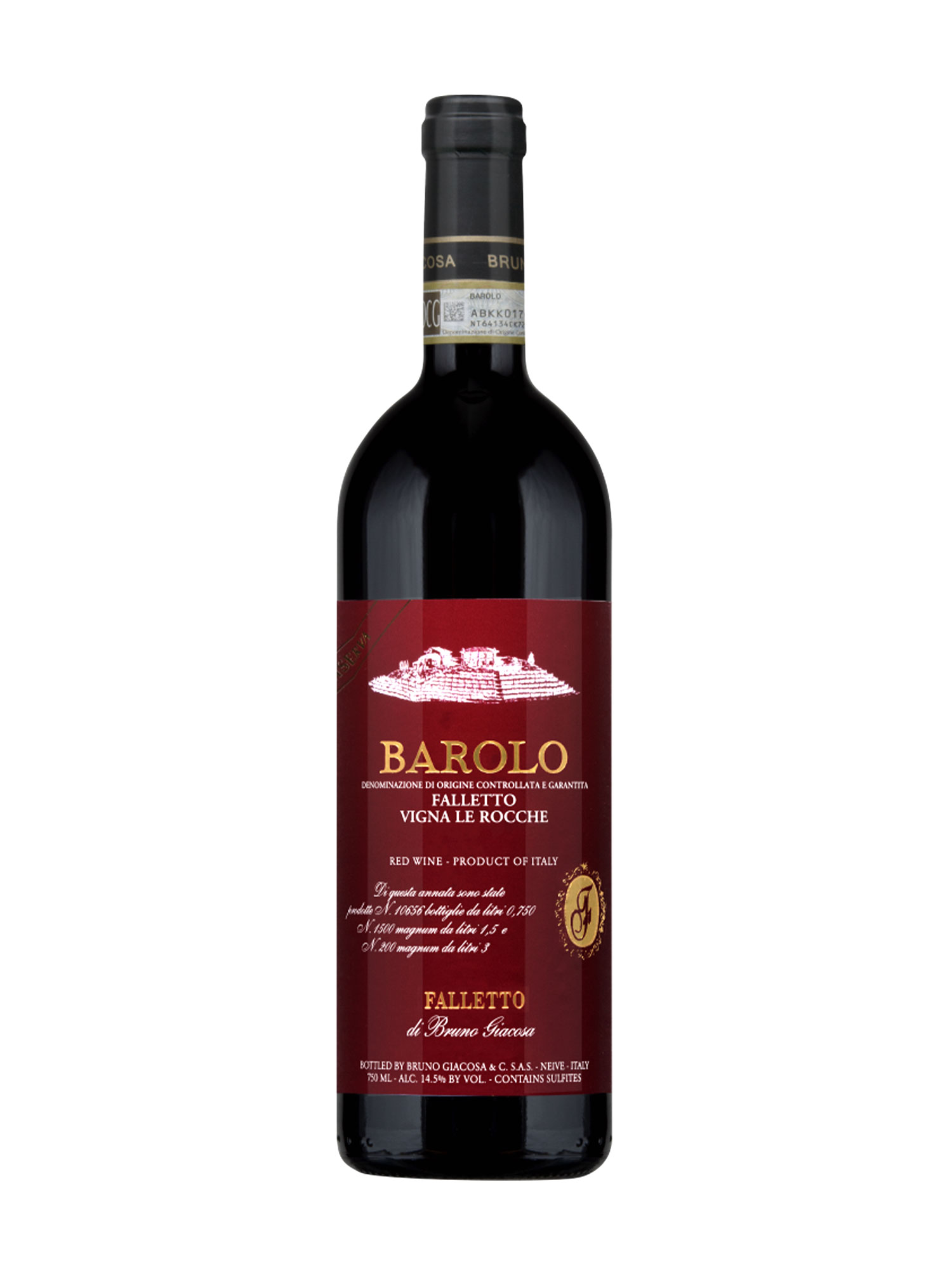 Falletto di Bruno Giacosa Vigna Le Rocche Barolo Riserva 
