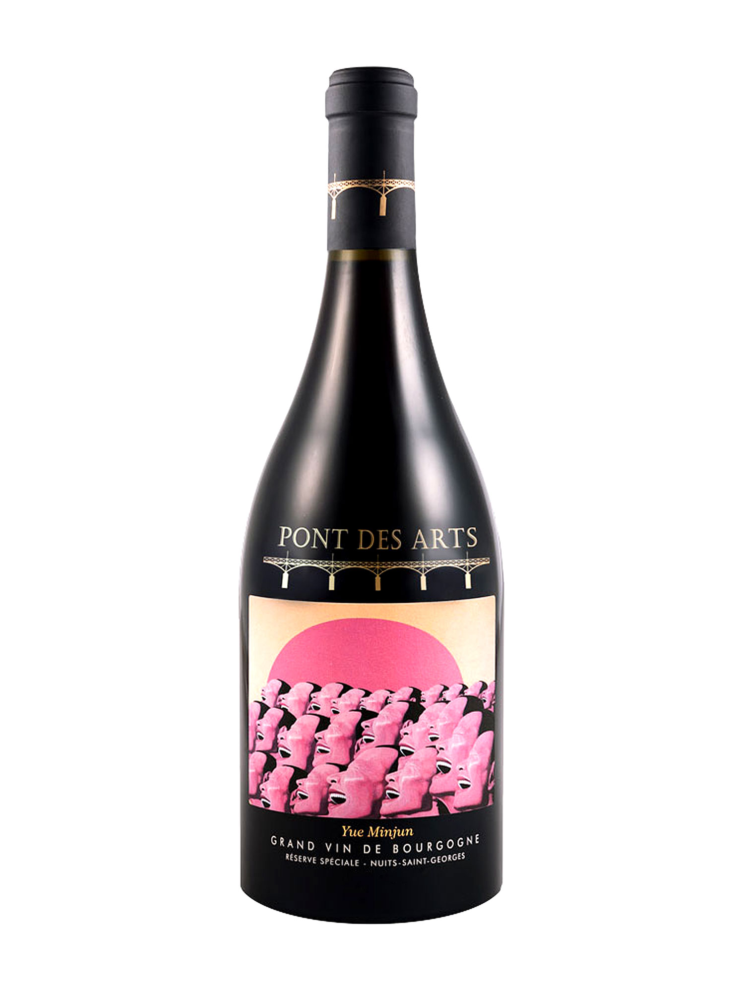 Pont des Arts Reserve Speciale Yue Minjun Label Nuits Saint Georges