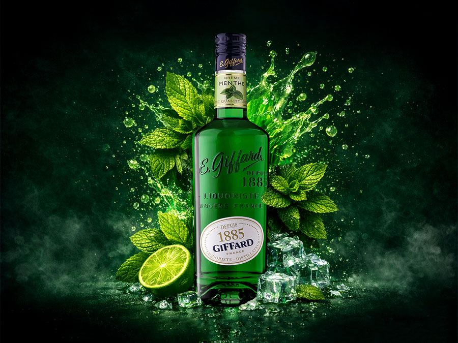 Rượu mùi Creme de Menthe 