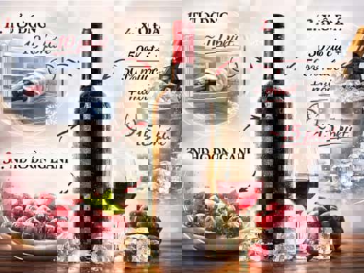 Cách làm lạnh vang nhanh chóng