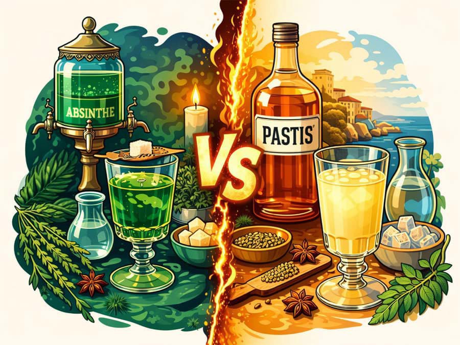 Absinthe và Pastis Absinthe và Pastis